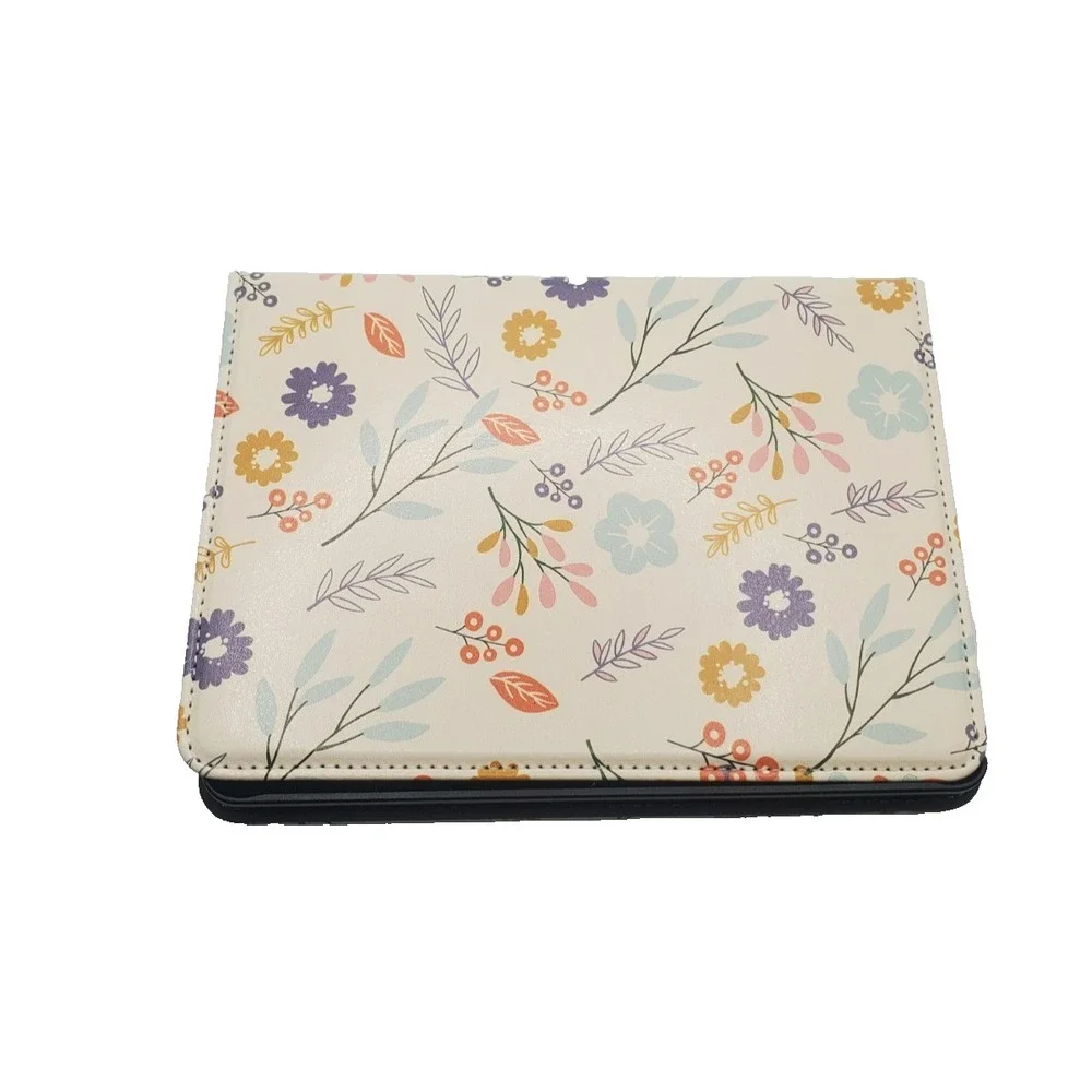 Kindle Leather‎ Case Cover for Paperwhite Signature Edition and 11th Gen Flower
